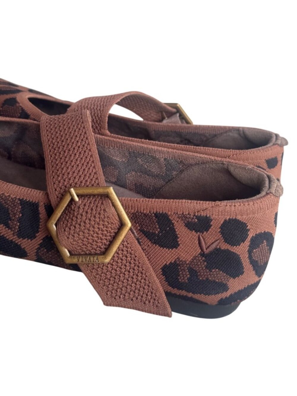 VIVAIA Maria Pointed Toe Mary Jane Flats Womens 42 US 11-11.5 Comfortable Shoes - Picture 9 of 14